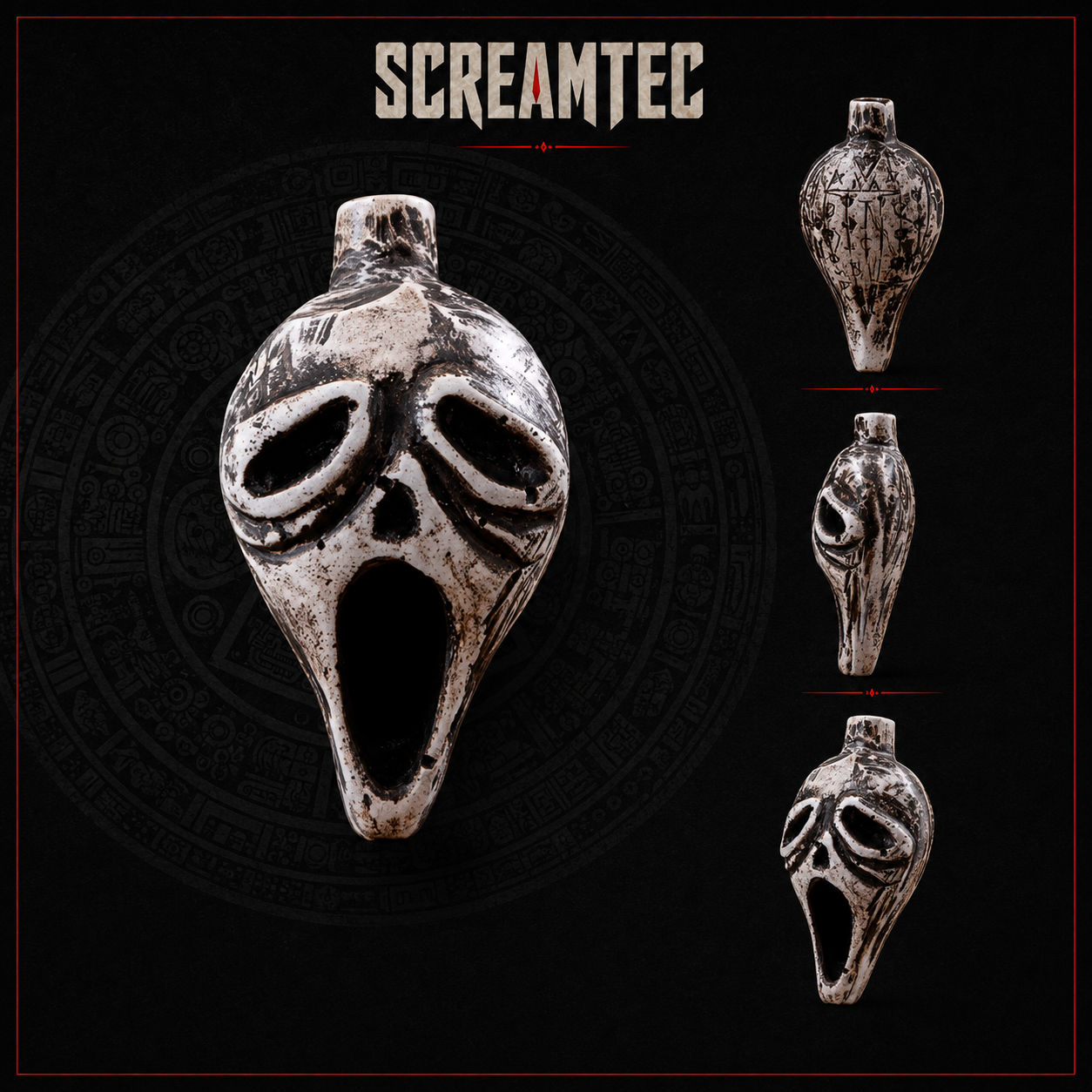 SCREAMTEC™ Aztec Death Whistle
